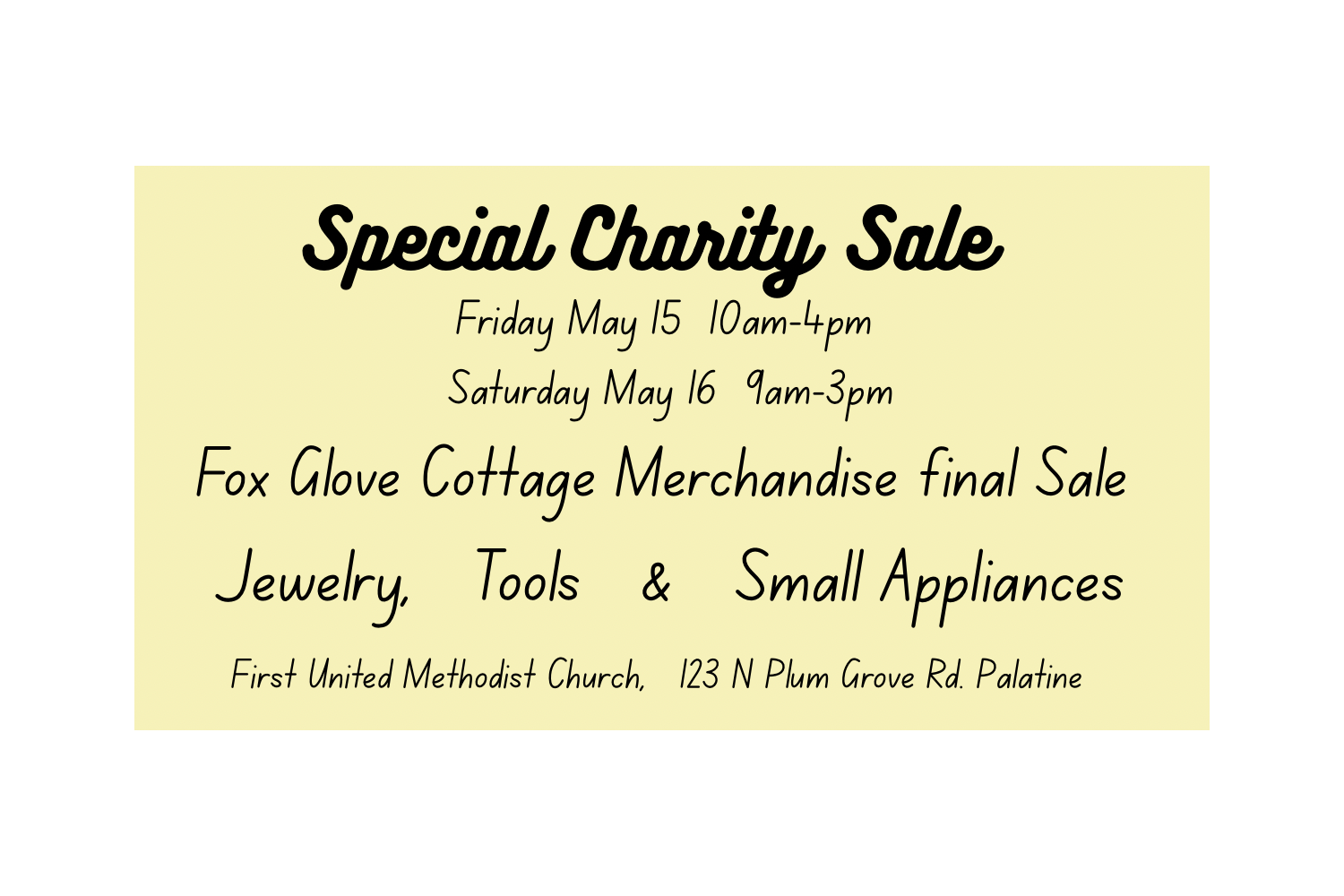 Special Charity Sale - Day 2