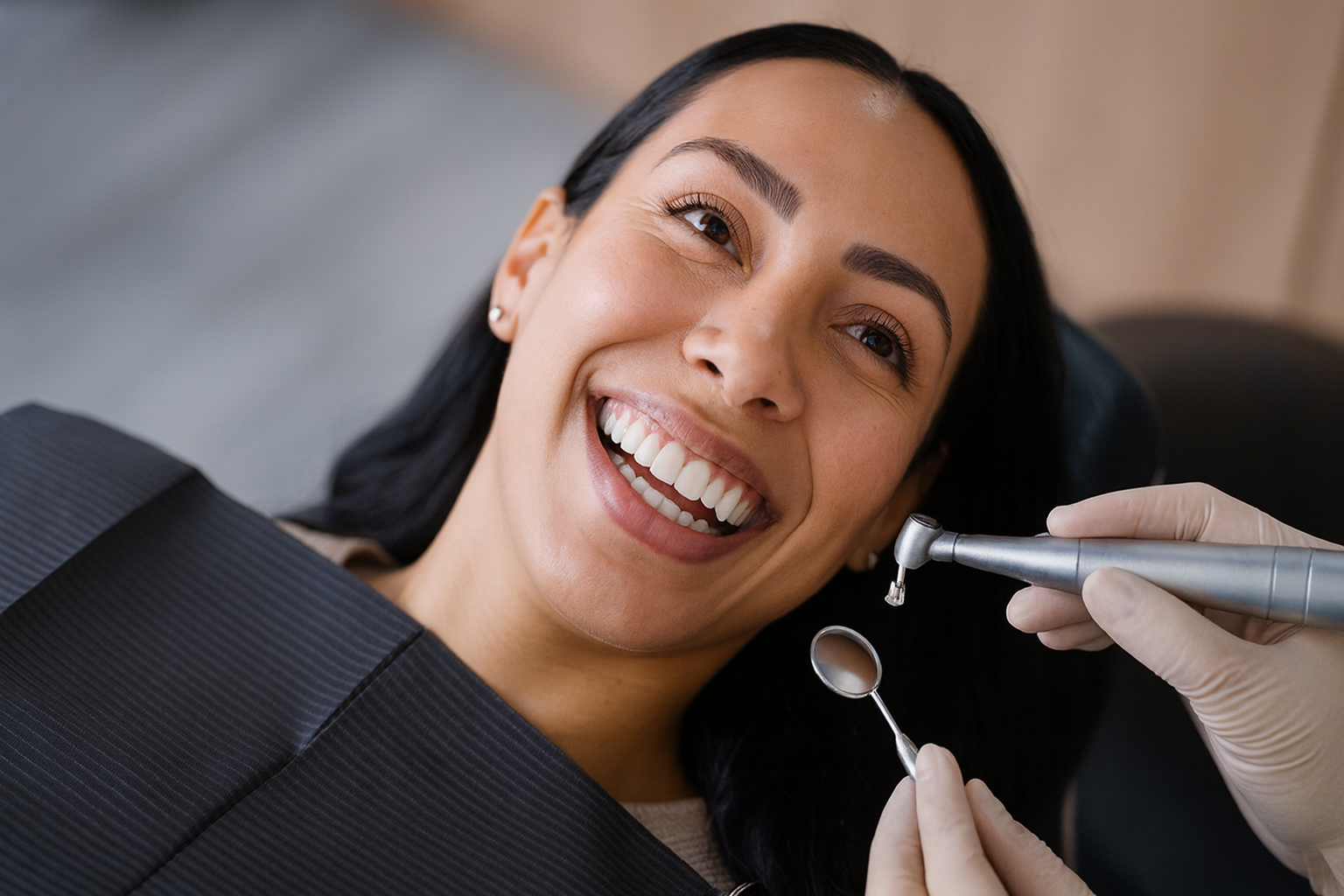 Preventive dental cleaning focused on plaque and biofilm removal to support healthy gums and long-term oral wellness