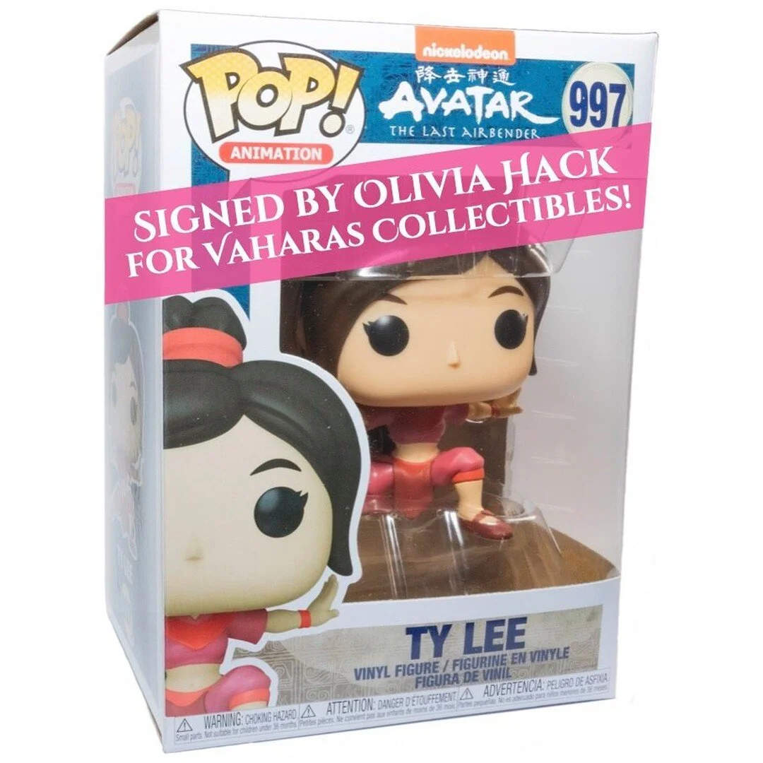 Ty Lee Funko POPs!&reg; signed by Olivia Hack (voice of Ty Lee) are available to pre-order from Vaharas Collectibles!

https://bit.ly/SignedTyLeePop

#OliviaHack #TyLee #Avatar #AvatarTheLastAirbender #AvatarTyLee #Nickelodeon #Nostalgia #FunkoPop #F