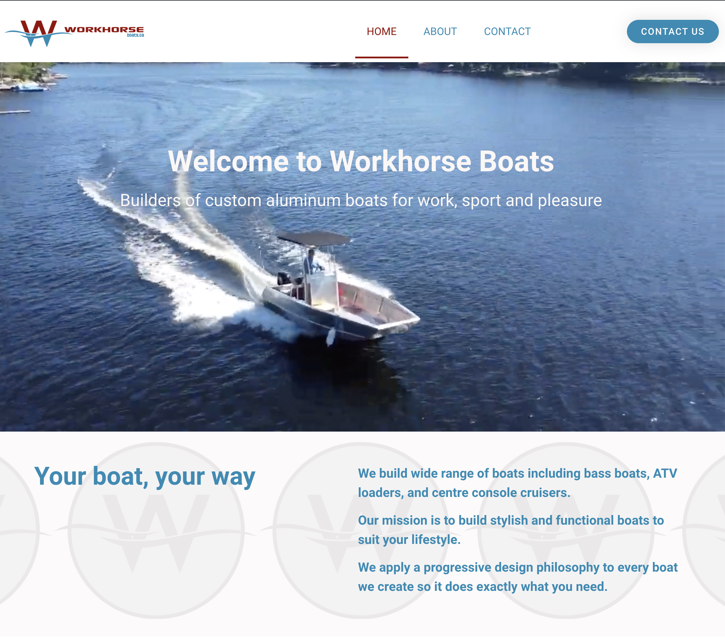 Website Home Page