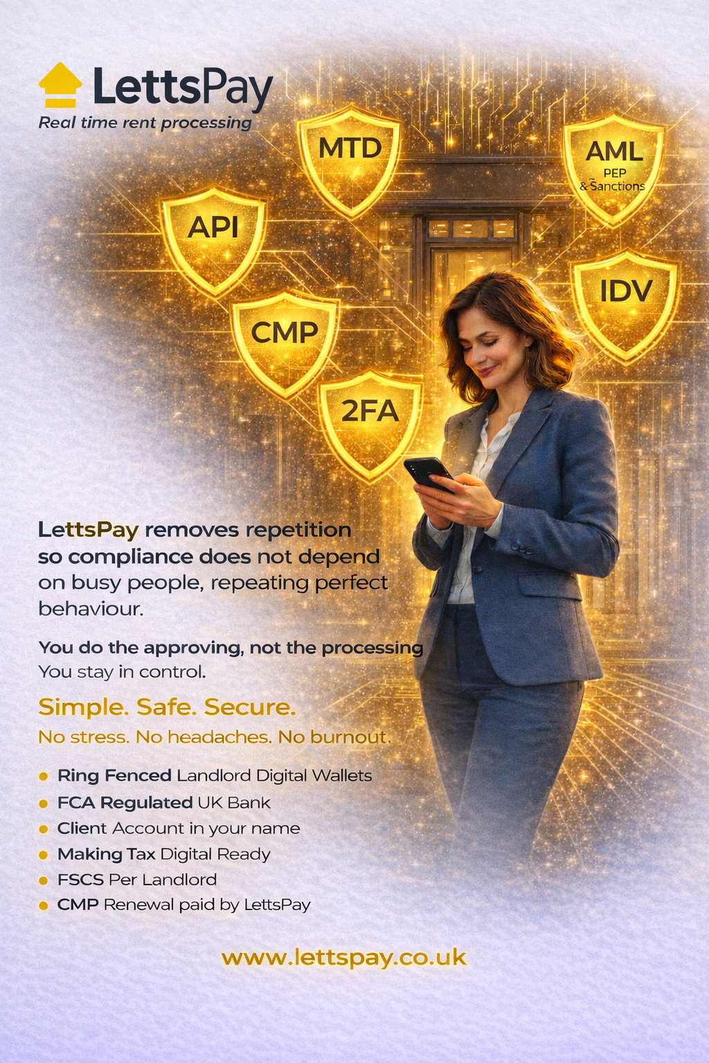 Do the approving: not the processing.