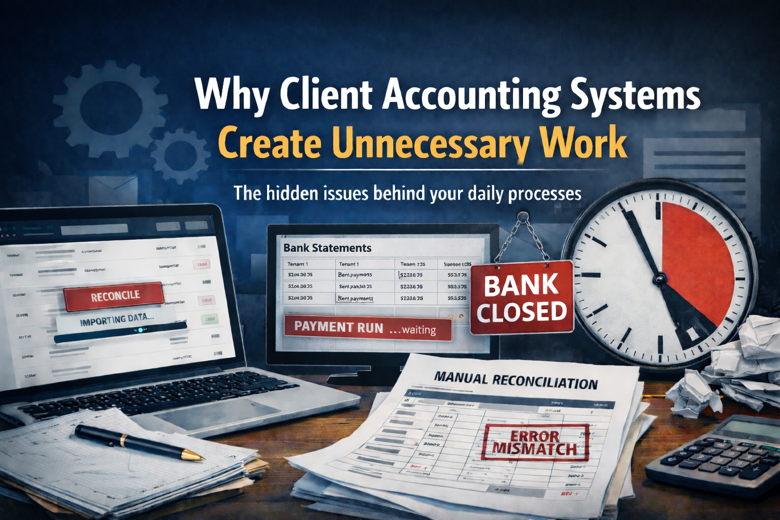 Why Client Accounting Systems Create Unnecessary Work