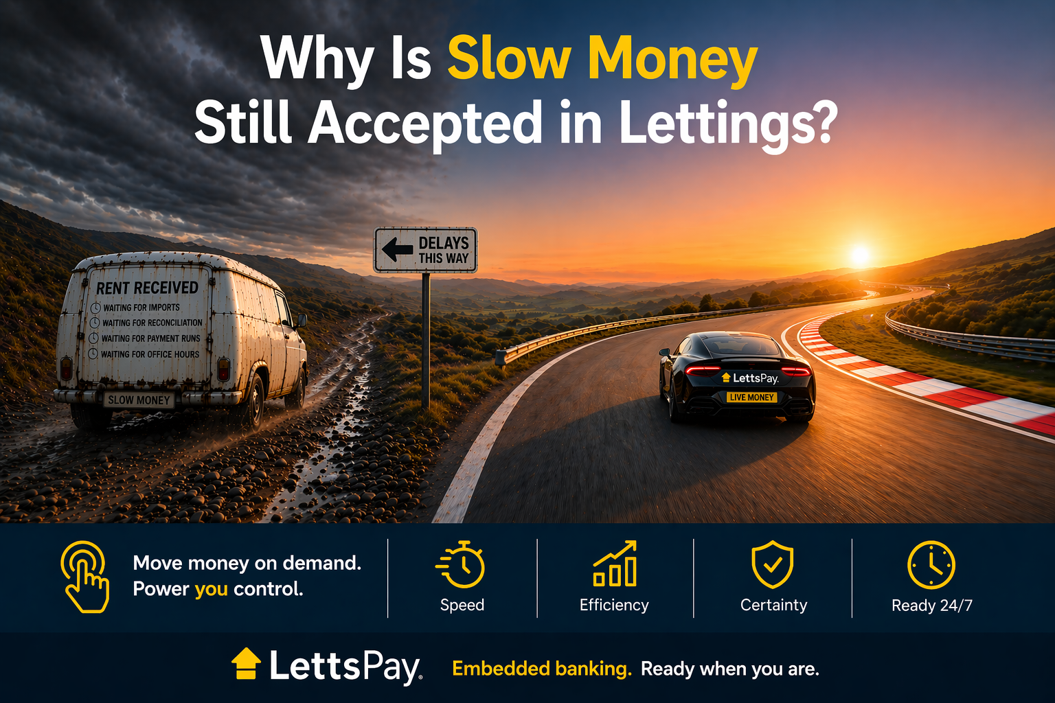 Why is slow money still accepted in lettings? 