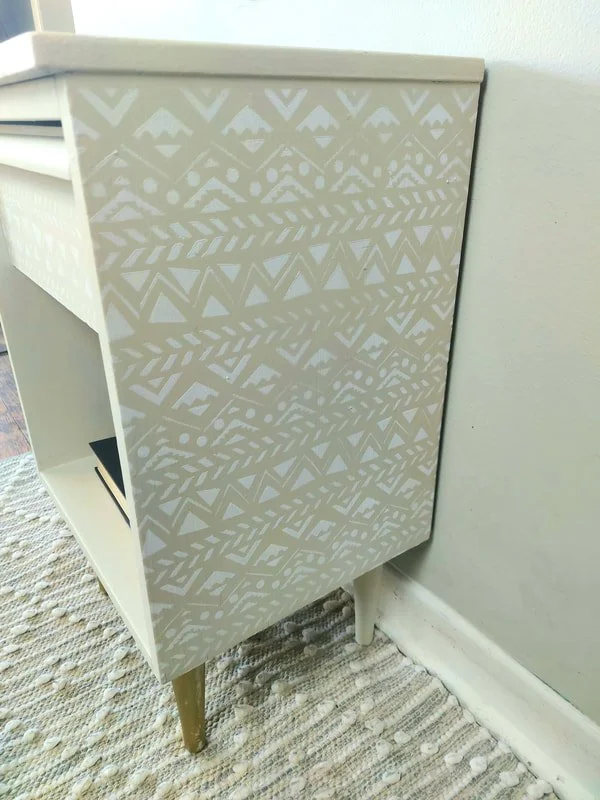 How To Stencil Furniture. — Erin Rochon Design