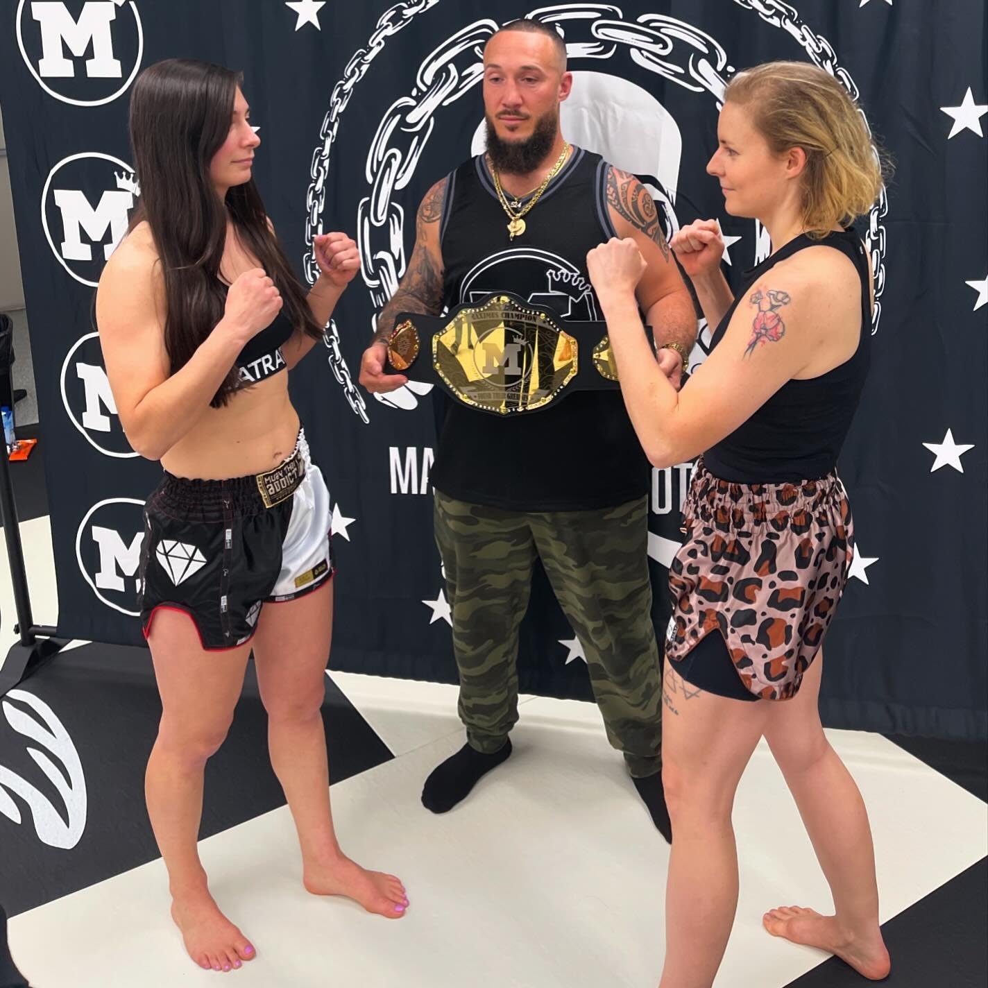 @ingridm______ is on weight and ready to throw down tomorrow night! Coming for the @maximus_promotions light welterweight championship! 
.
.
.
.
#muaythai #fight #fighter #fighter #titlefight #championship #thaiboxing #boxing #martialarts #chicago #m