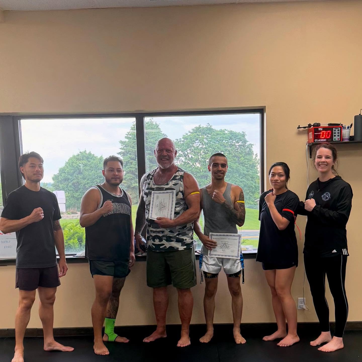 Congratulations to these warriors for achieving their next rank in Muay Thai!!
Garth- Yellow
Adrian- Yellow
Mandy- Orange

#muaythaifighter #muaythai #muaythaifight #muaythailife #muaythaitraining #martialartist #burnsville