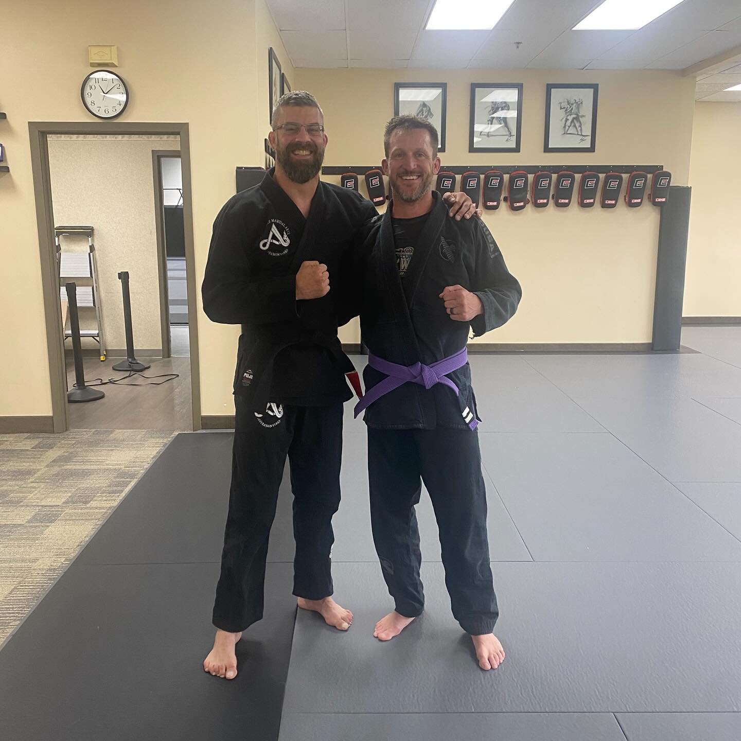 Congratulations to Jereme for achieving his 2nd Stripe on his Purple belt!!!

#bjj #jujutsu #martialarts #martialartist #training #dedication #heart #drive #theacademy