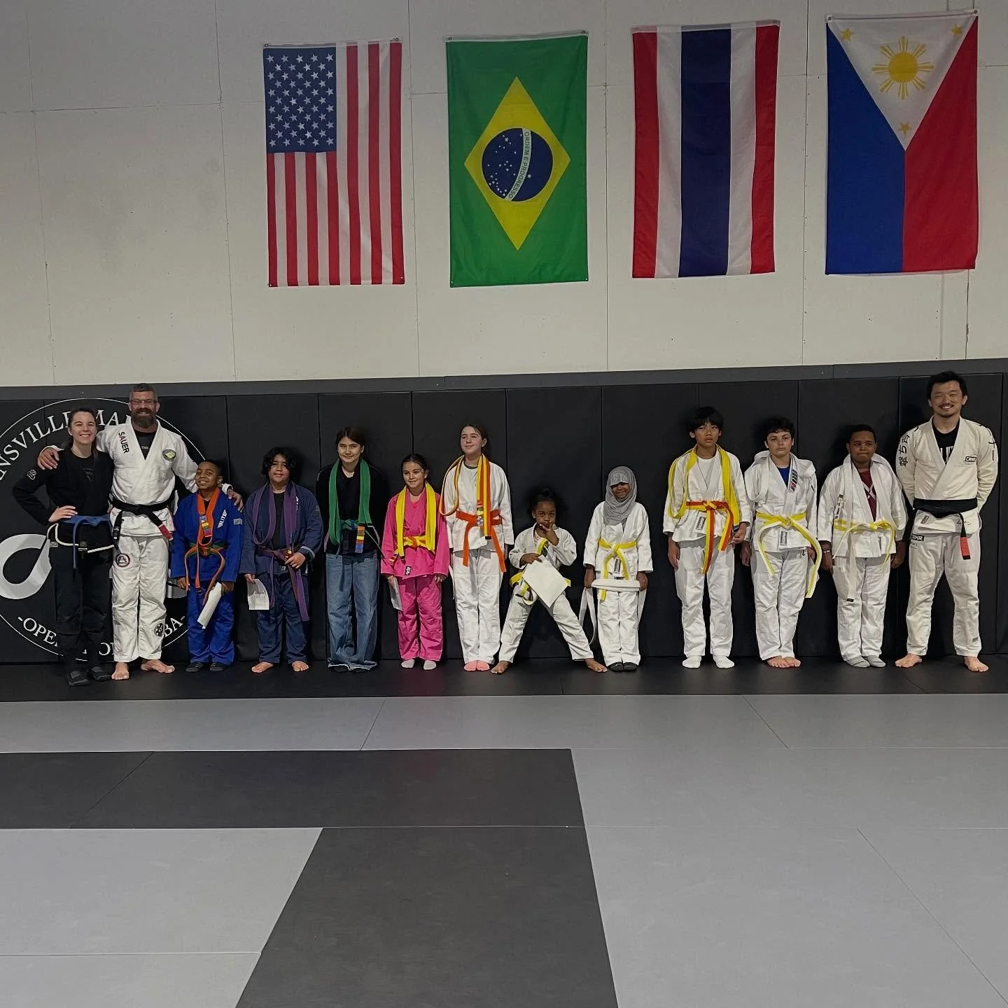 Congratulations to these young warriors for achieving their new belts. Keep up the great work!

#martialarts #martialartstraining #martialartist #hardwork #dedication #determined #heart #theacademy