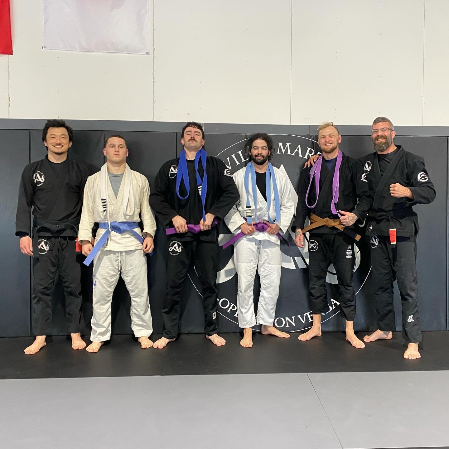 Congratulations to all the students who got promoted today! @maximus_ison moved up to 🔵 @brandon___ek &amp; @yourartmanuel to 🟣 &amp; @brody_mn to 🟤 

As Coach Greg says

&ldquo;Good, better best. Never let it rest until your good is better and yo
