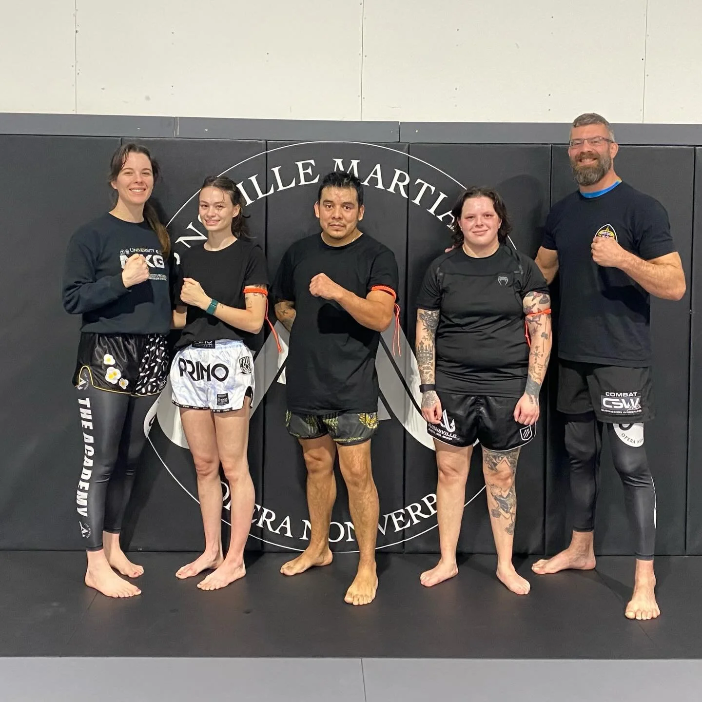 Congratulations to these students for achieving the next rank in Muay Thai!

Lila- Orange
Luis- Orange
Aylia- Orange

#muaythai #muaythailife #muaythaifighter #martialarts #martialartstraining