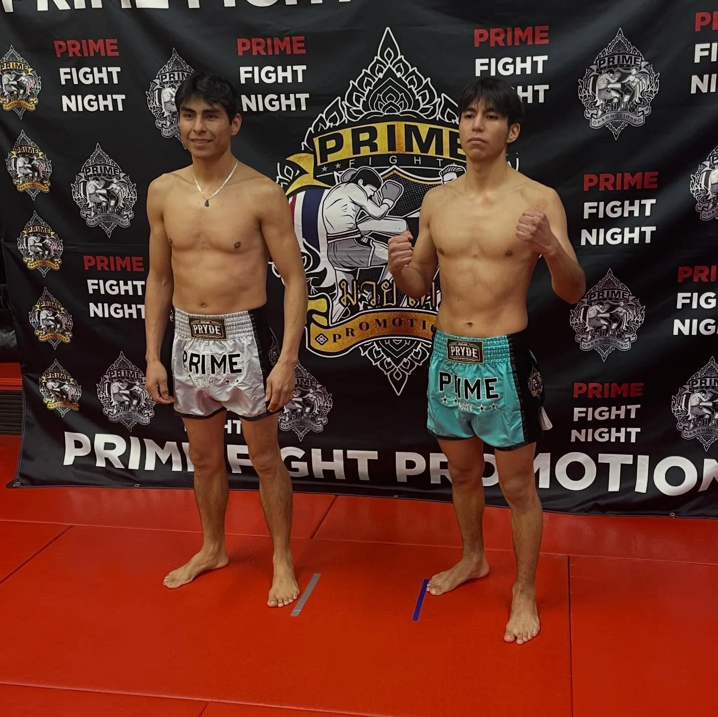 @chrisyq01 makes weight and is ready to throw down tomorrow at @primefightpromotions! 
.
.
.
.
#muaythaifighter #illinois #chicago
#burnsville #operanonverba