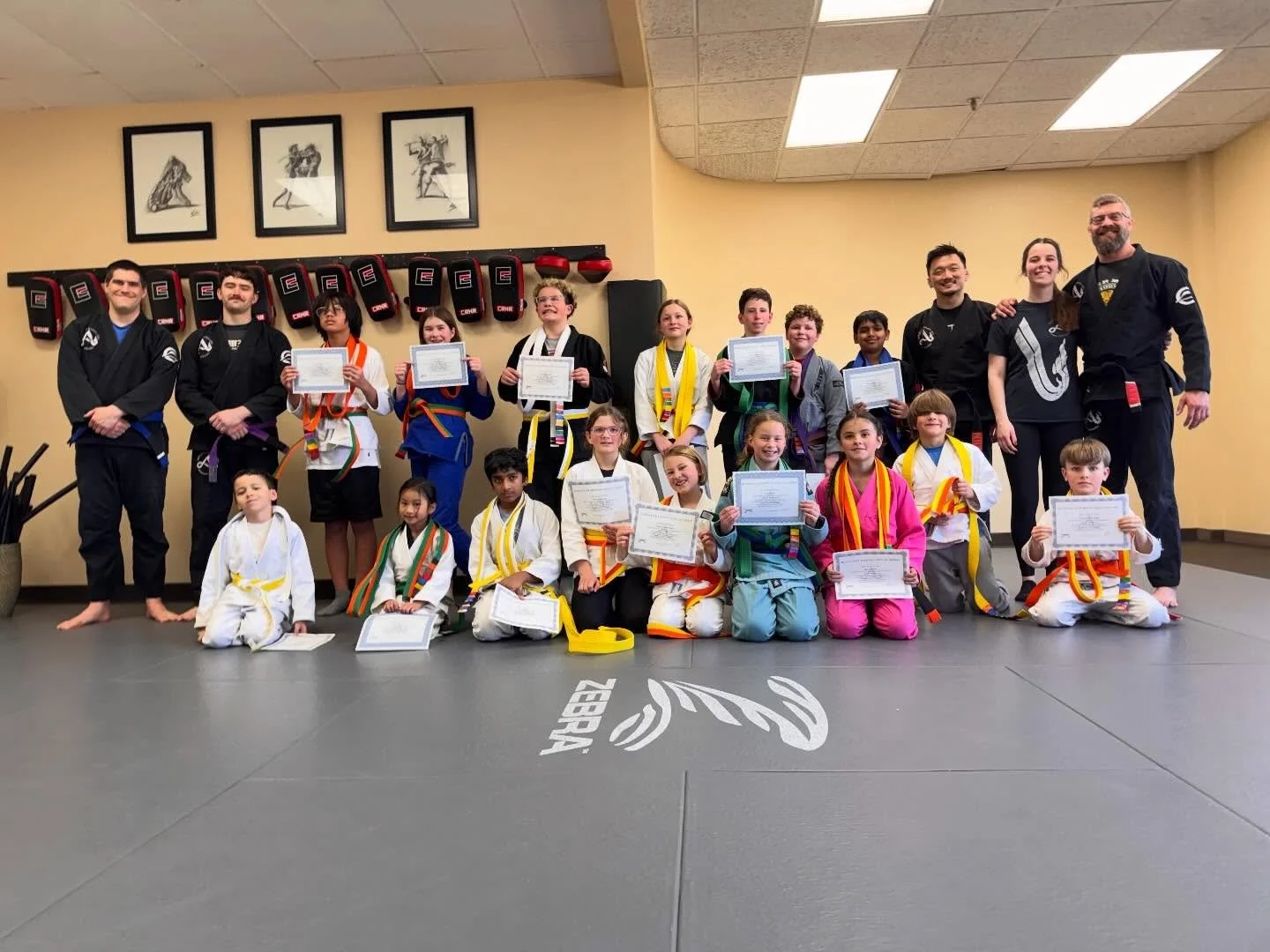 Congratulations to these students for achieving their next belts. We are so proud of your hard work.

#martialartist #kidsmartialarts #hardwork #martialartstraining #dedicacion