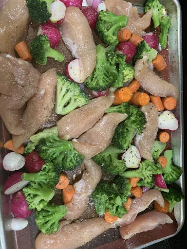 dinner meal prep by fitness trainers kansas city