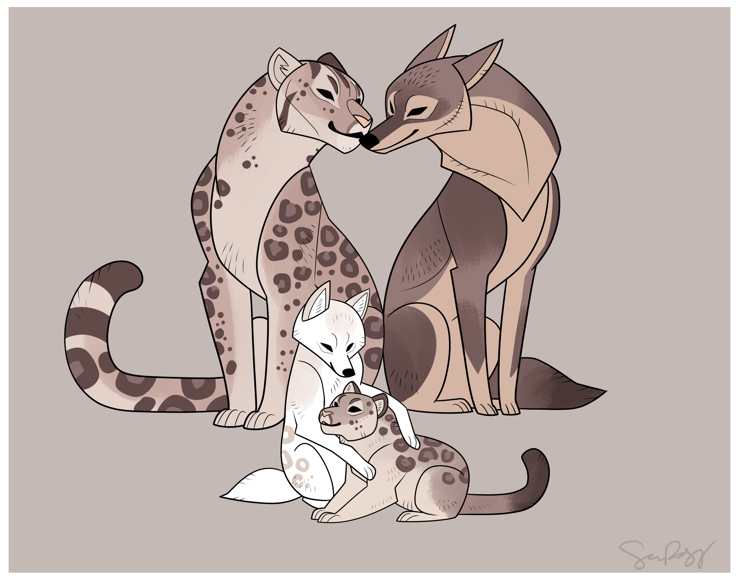 snowleopardwolffamily.png