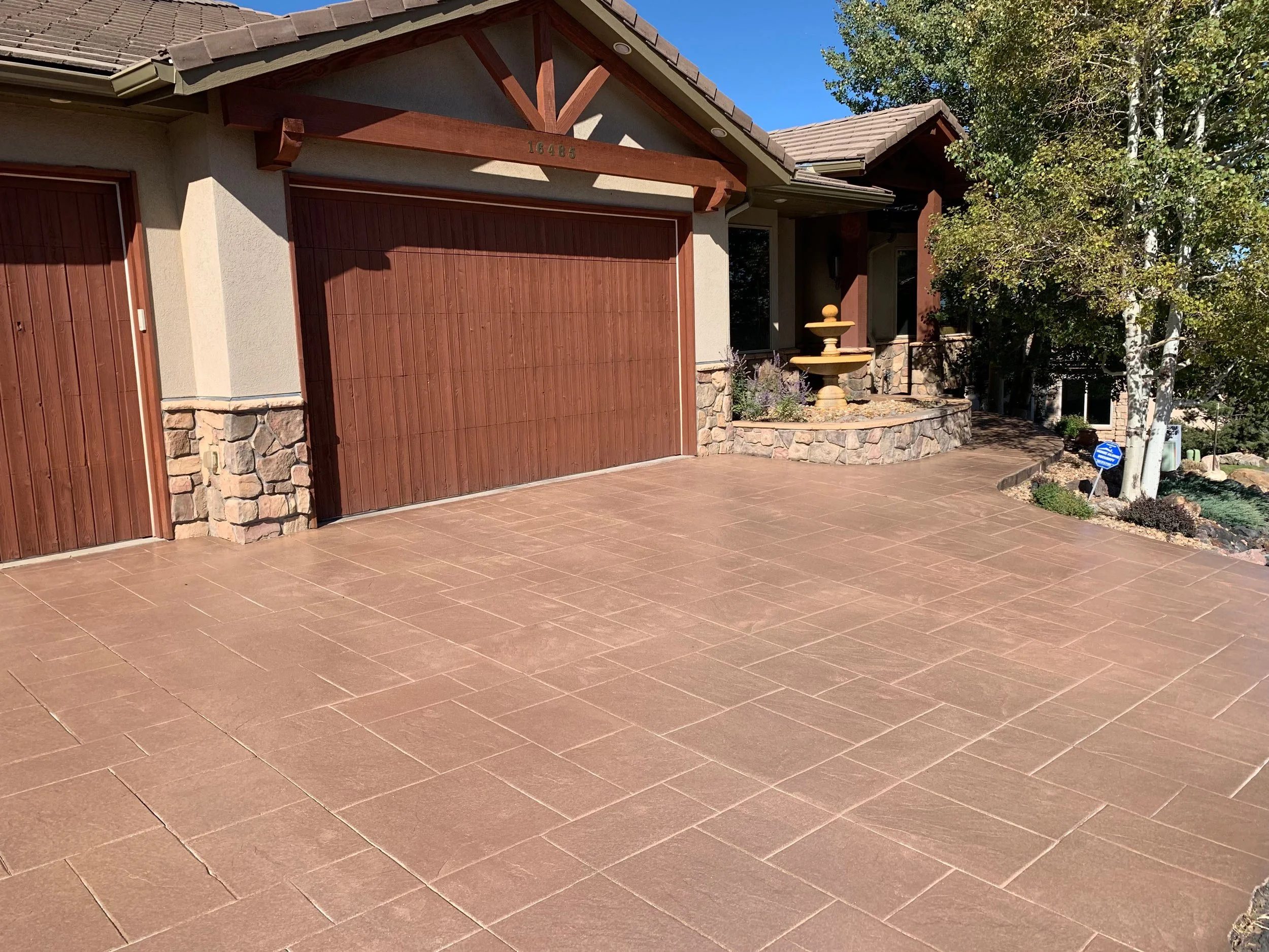 Concrete Staining in Denver Area