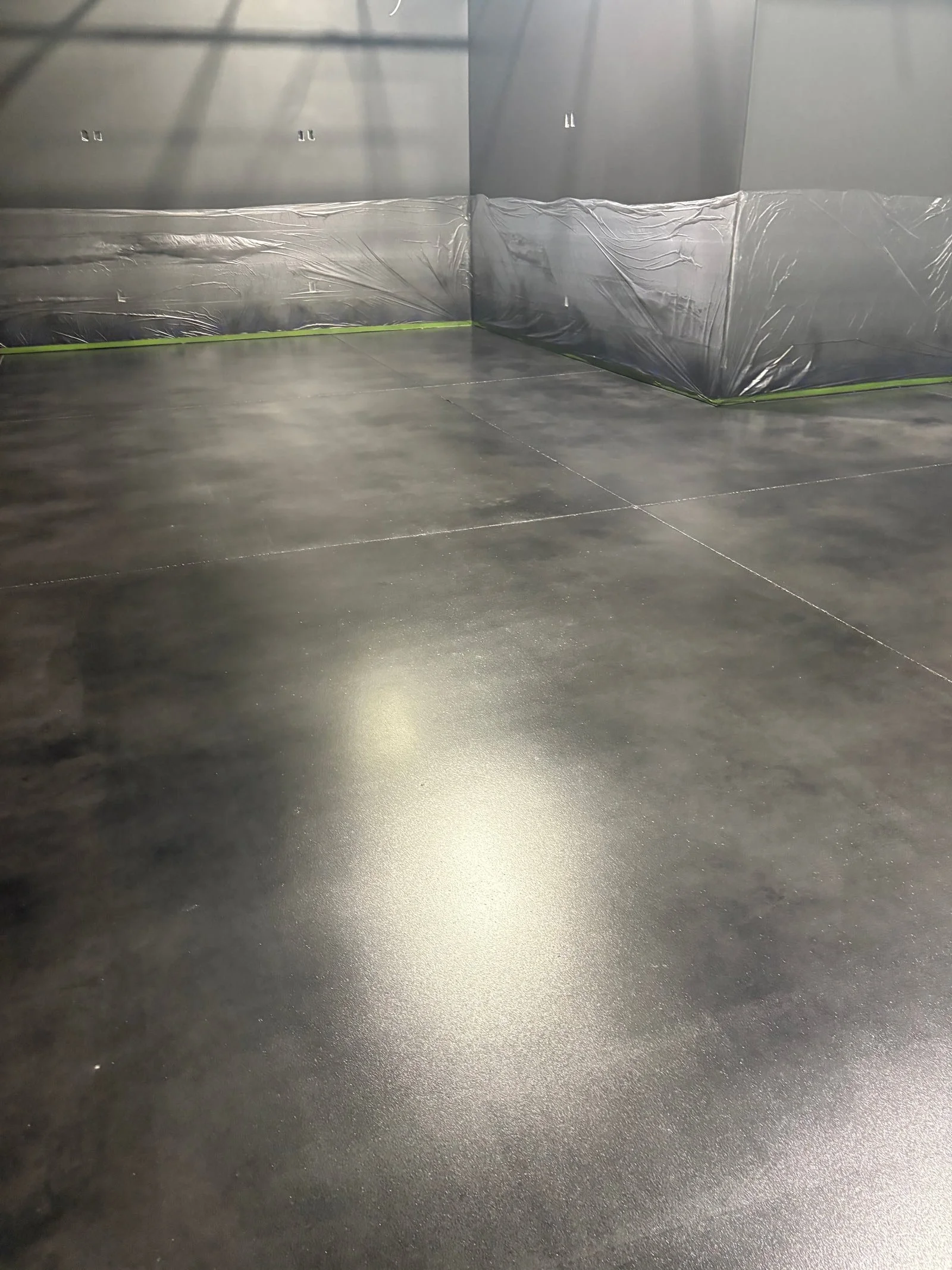 Garage and Driveway Concrete Staining - Colorado