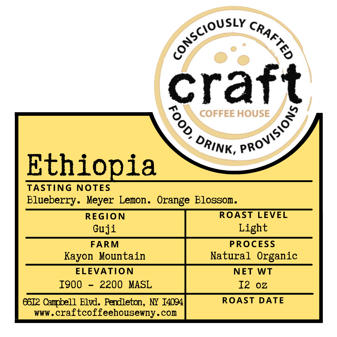 Ethiopia - Guji Organic
