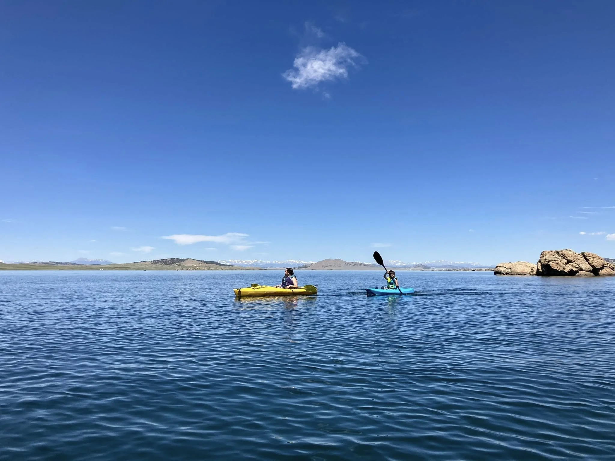 Kayaking at 11 Mile