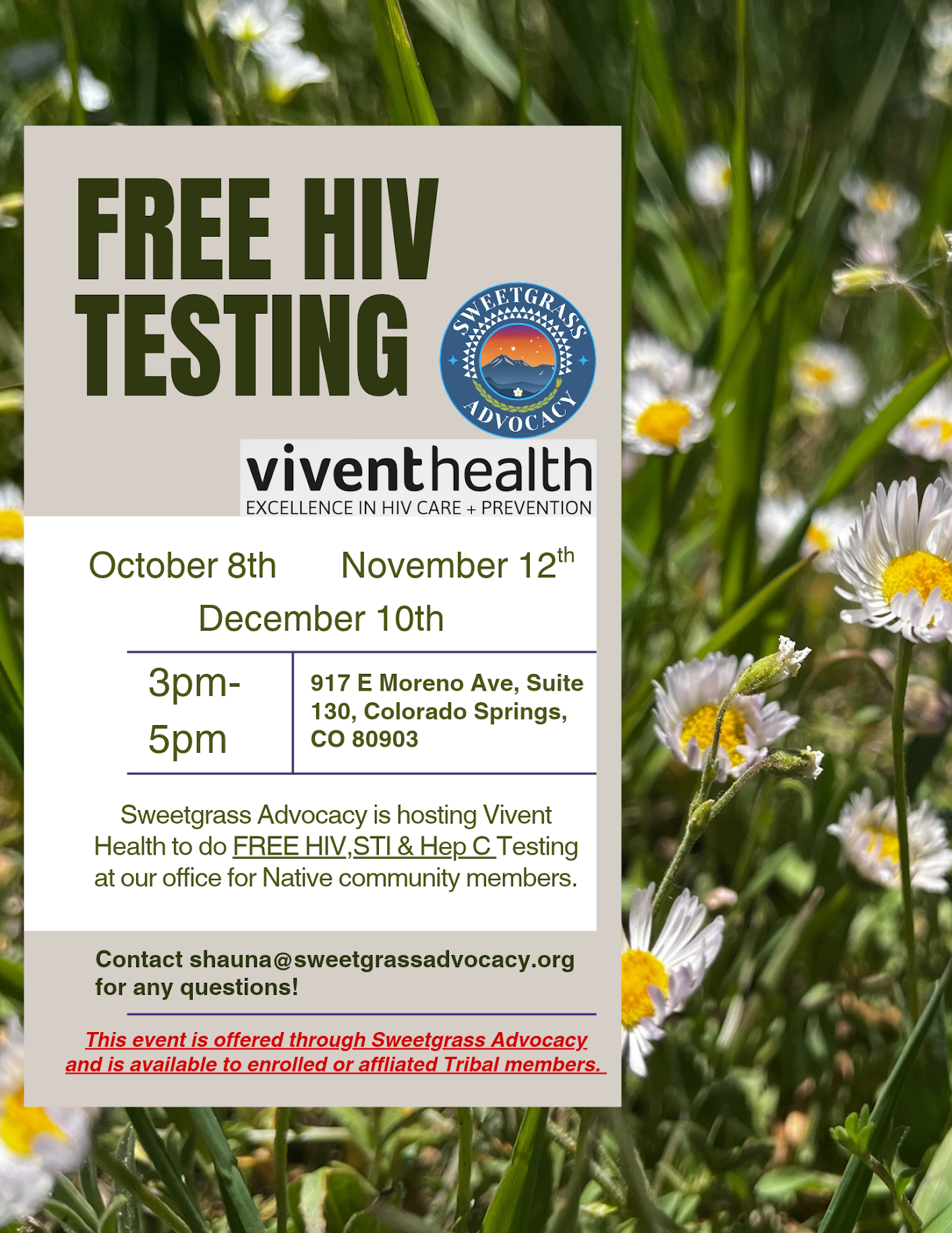 Free HIV and STI Testing