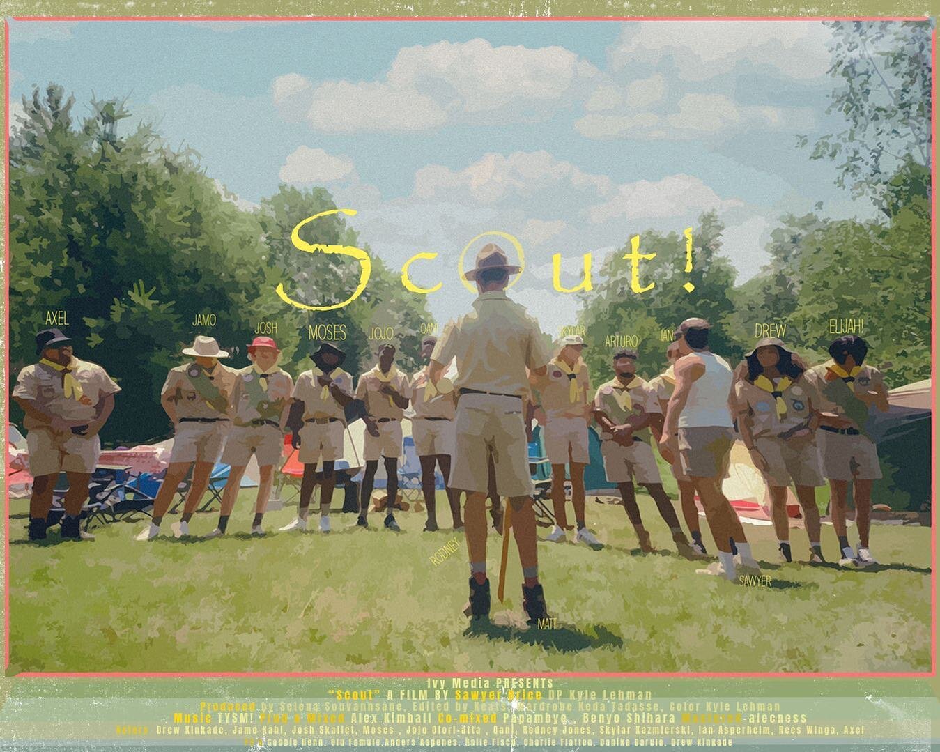 &ldquo;SCOUT&rdquo; Music Video Poster! 
Artist 🖼: @kehfam