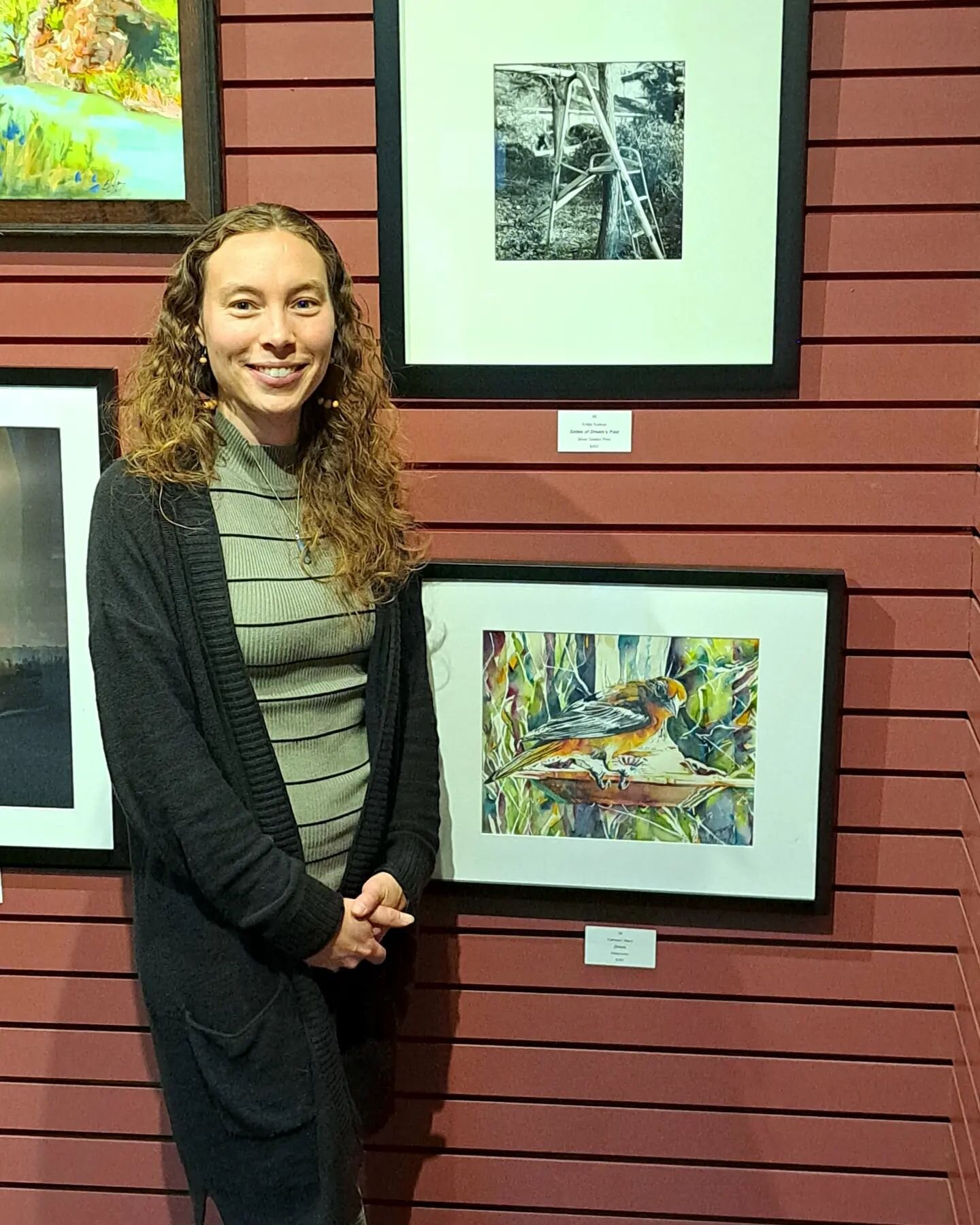 I am humbled to have been selected as an artist in Heartland's 34th juried regional art exhibit. I love being apart of the growing artist community and Heartland Artists Gallery is such a beautiful  cozy space! It was also great seeing friends and th
