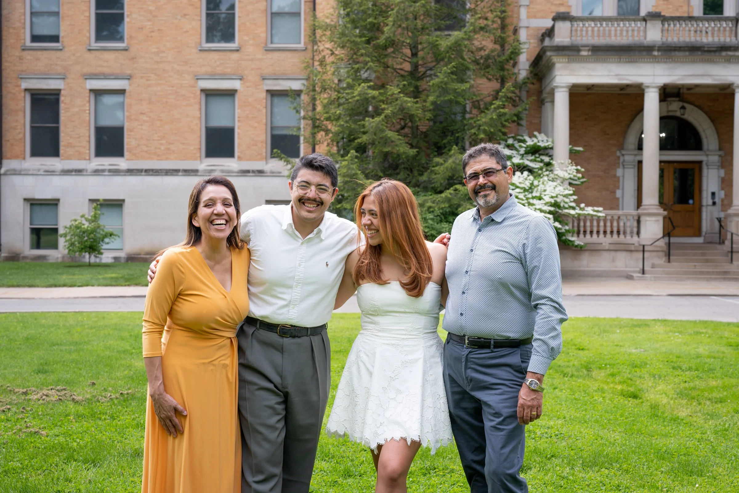 Senior Family Portrait Saint Mary's Campus, South Bend