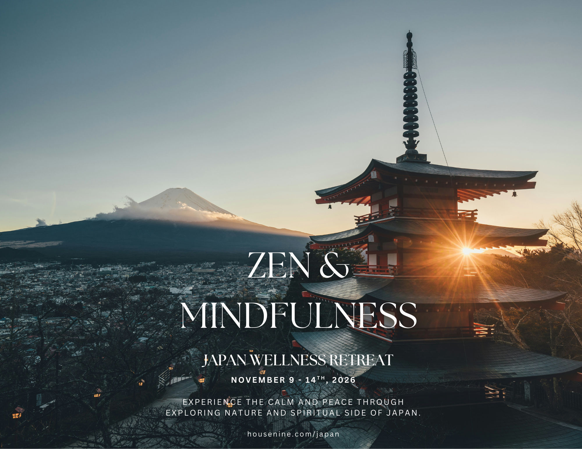 Join us in Japan - ZEN & MINDFULNESS retreat
