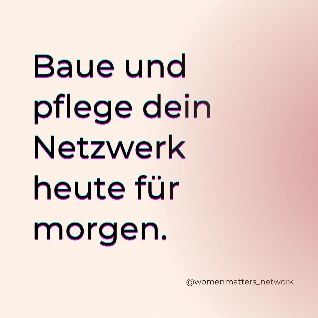 Ein Tipp? 

Investiere deine Zeit!

Verbringe t&auml;glich 5-10 Minuten damit, 3 Personen in irgend einer Art und Weise zu erreichen. 

Gem&auml;ss dem Anthropologen Robin Dunbar k&ouml;nnen Menschen bis zu 150 Beziehungen unterhalten. 

Wenn du also