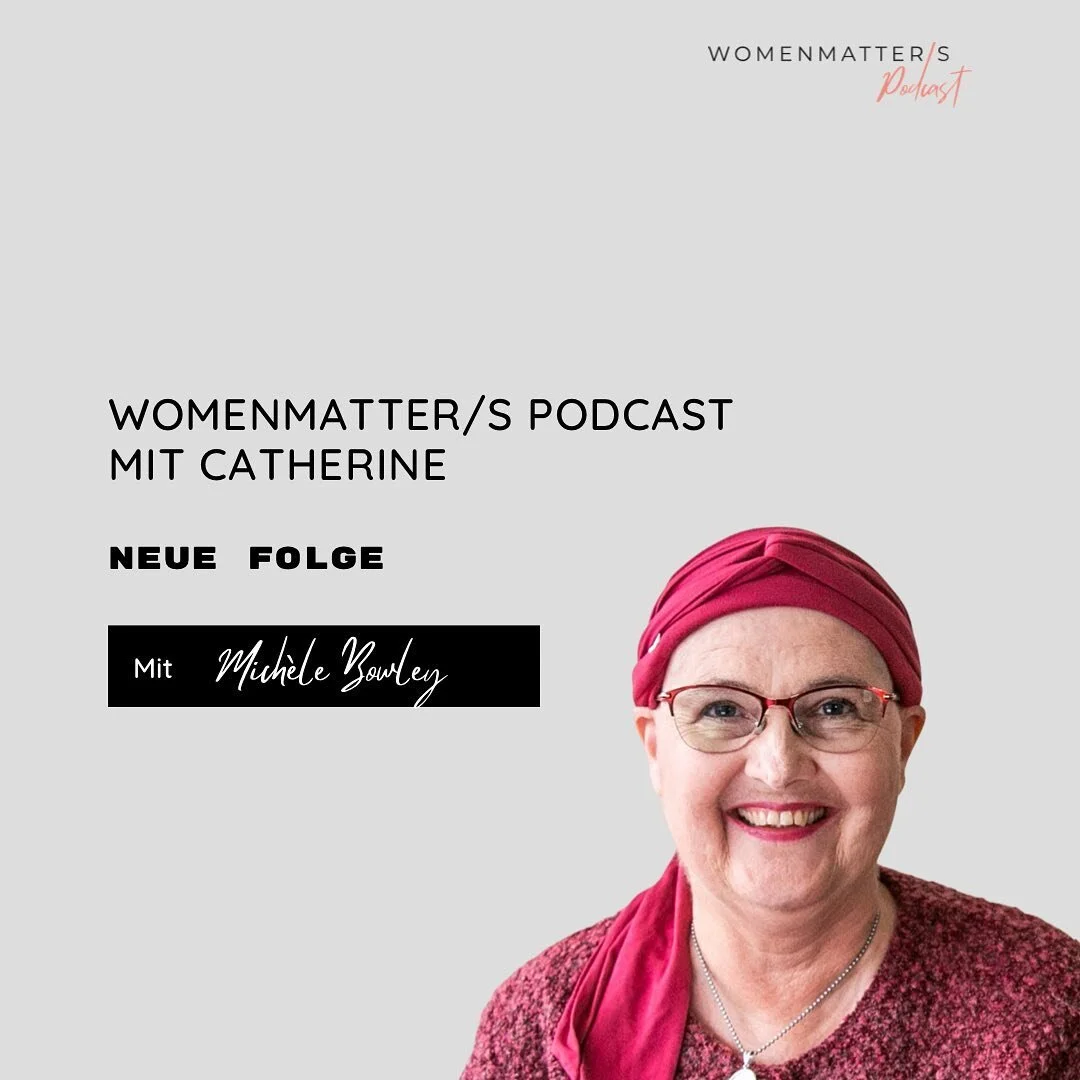 womenmatter/s Podcast Episode #6 ist LIVE 🎙 

‼️ACHTUNG: Wir sprechen &uuml;bers Leben und Sterben, kl&auml;rende Gespr&auml;che, den Umgang mit Geld und Dankbarkeit &ndash; mit Psychologin @michele.bowley 

Im Herbst 2021 erh&auml;lt Mich&egrave;le