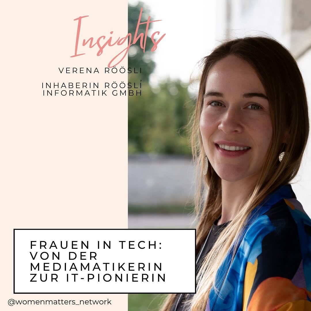 In unserem neuesten Blogpost sprechen wir mit Verena R&ouml;&ouml;sli, einer erfahrenen IT-Expertin und F&uuml;hrungskraft, die seit 17 Jahren in der Branche t&auml;tig ist. Verena teilt ihre inspirierende Reise vom Start als Mediamatikerin bis hin z