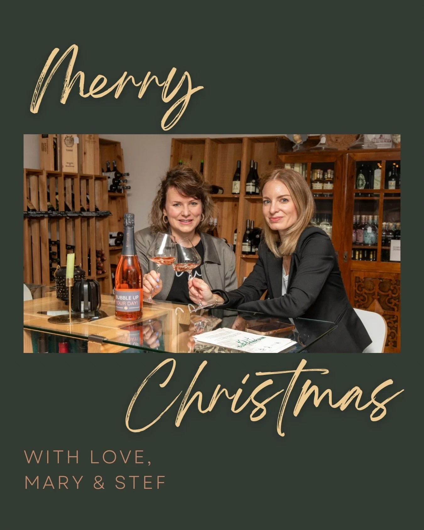 Merry Christmas Liebe Community🎄🎁 

Wir w&uuml;nschen euch frohe Festtage!

🤗 
Mary &amp; Stef