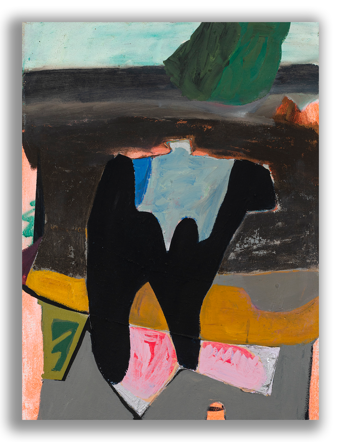 Hurry Up and Make Your Bed, 22" x 17.75", 2016