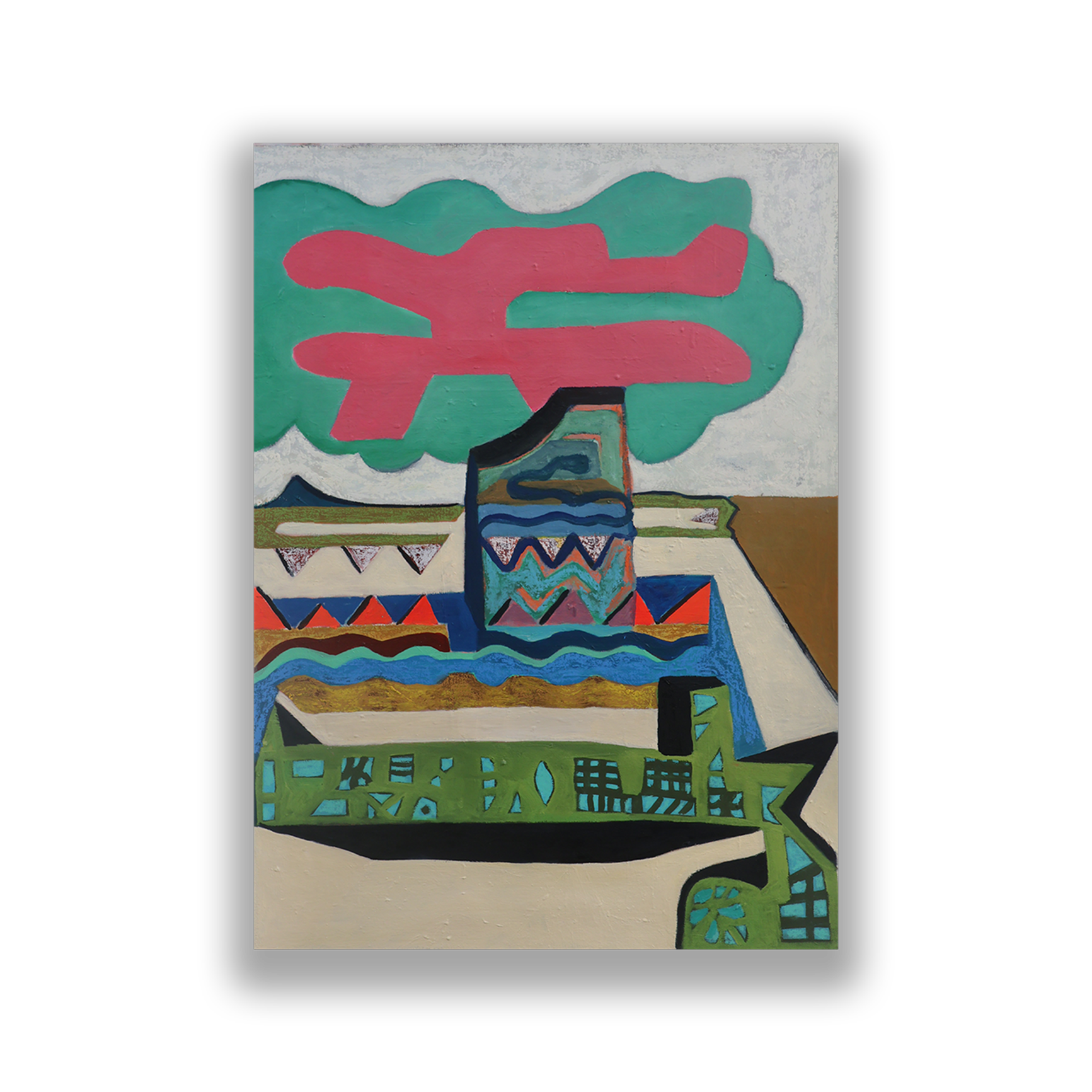 Event Horizon After Party, 36" x 22", 2023