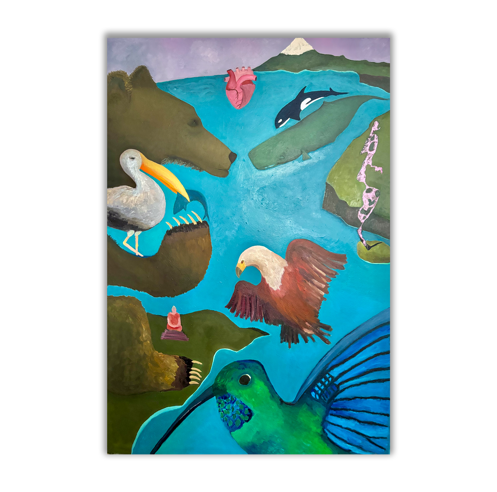 The Migration 64" x 40", 2025