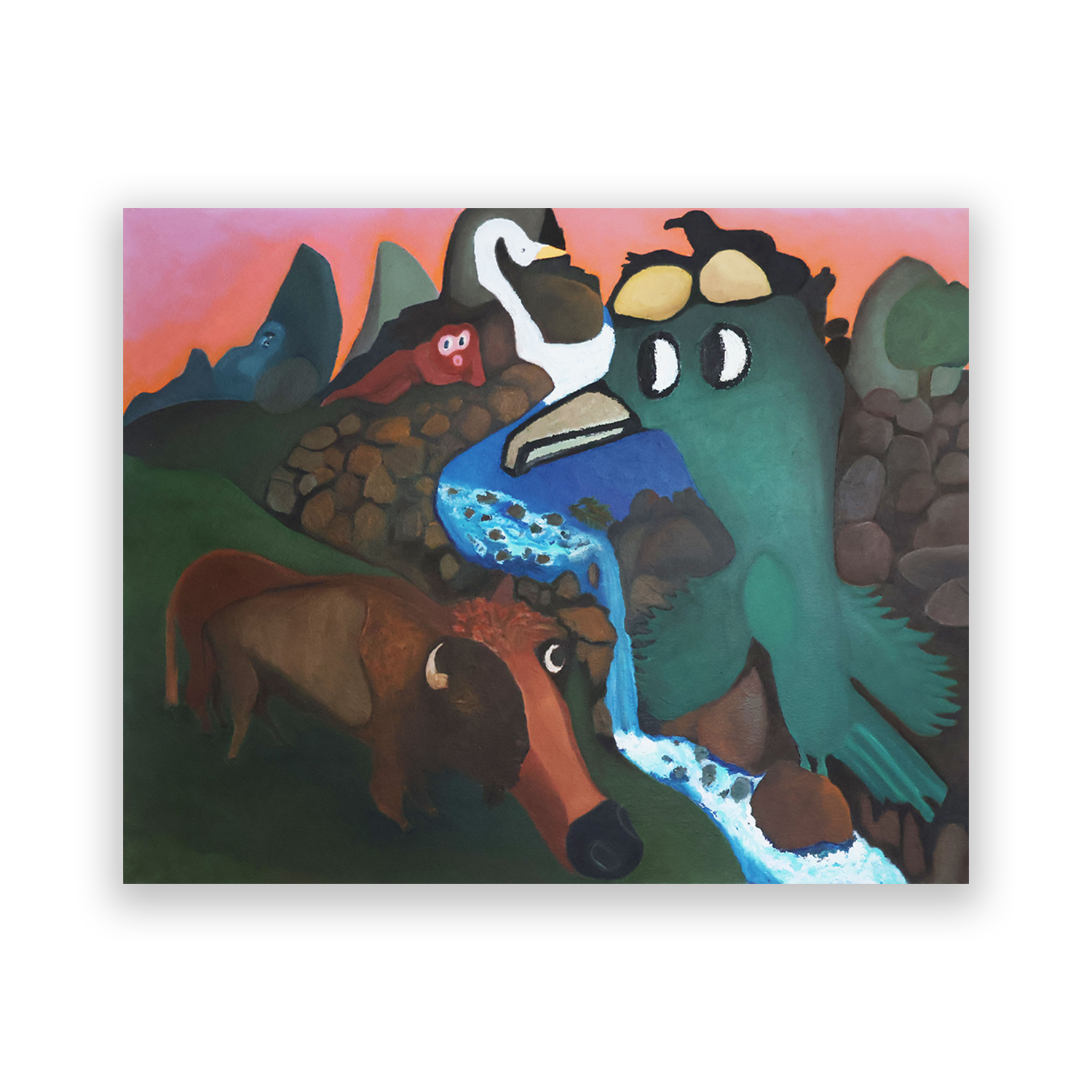 Valley of Desire, 44.5" x 34.5", 2025