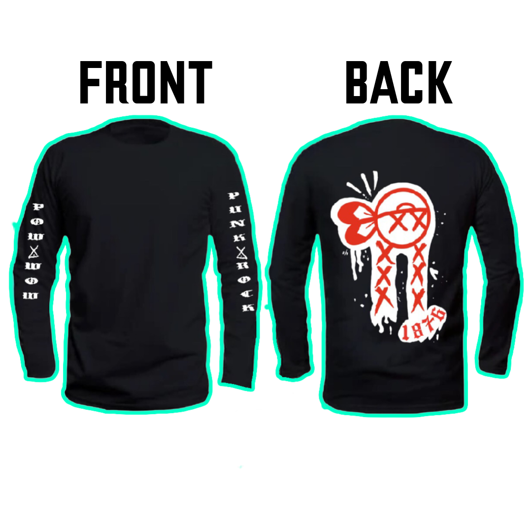 Pow Wow Punk Rock Long Sleeve