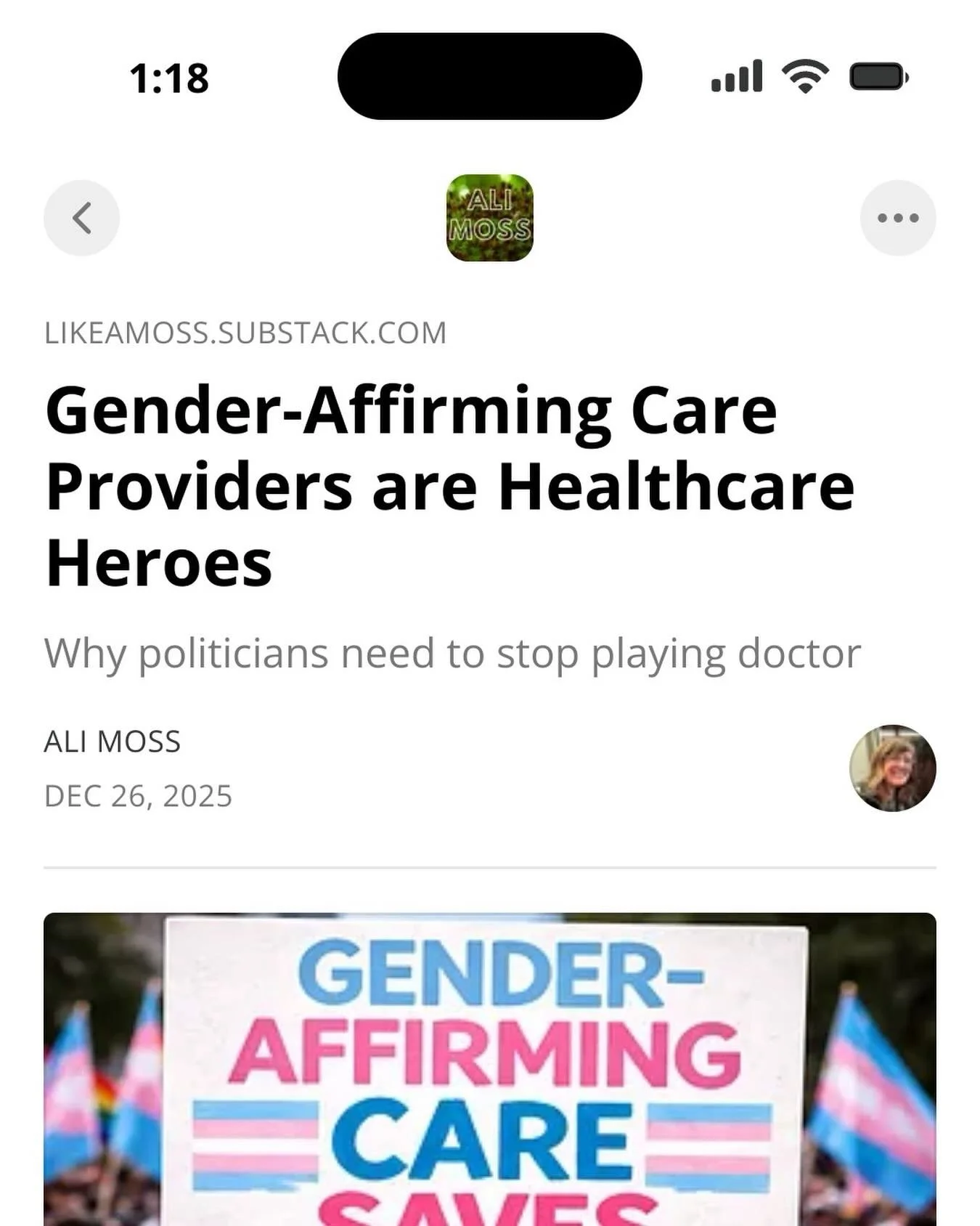 Let&rsquo;s spread some love this holiday season for the medical professionals who risk so much, and give so much of themselves, to care for our kids.

Link in bio and stories

#trans #transkids #protecttranskids #lgbtq+ #🏳️&zwj;⚧️ #pride #parenting