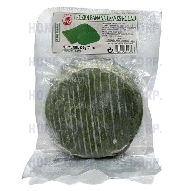 Cock Brand Frozen Banana Leaves Round