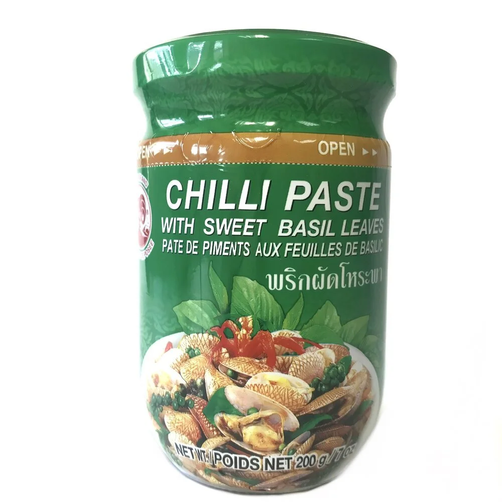 Cock Brand Chilli Paste with Sweet Basil Leaves — PRODUCTS HONG THAI