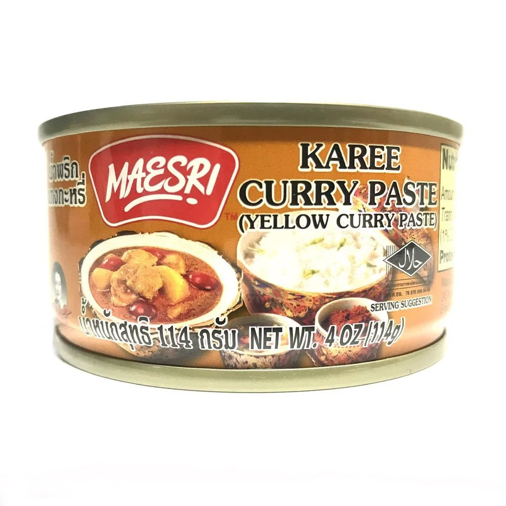 Maesri Karee Curry Paste (Yellow Curry Paste) — PRODUCTS HONG THAI FOODS CORP.