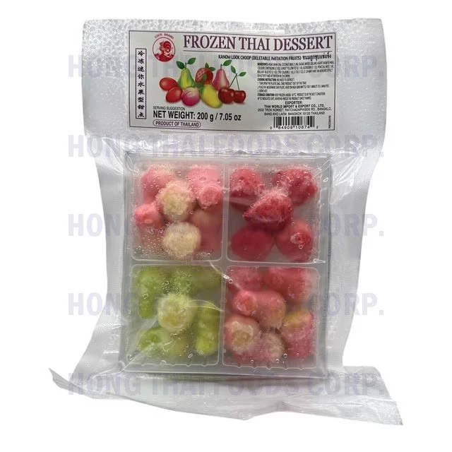 Cock Brand Frozen Thai Dessert (Kanom Look Choop)