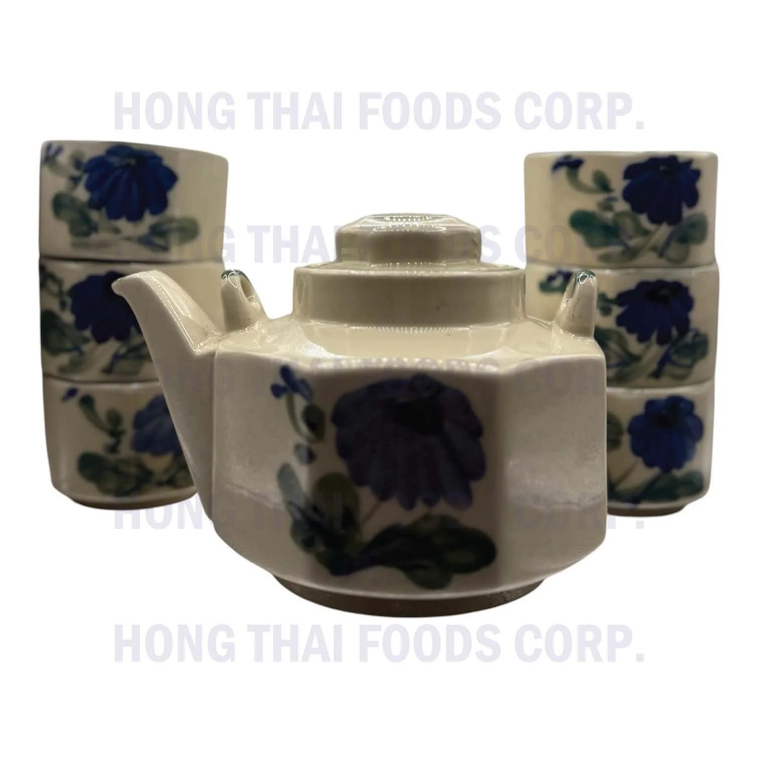Teapot & Cup Set (7 pcs)