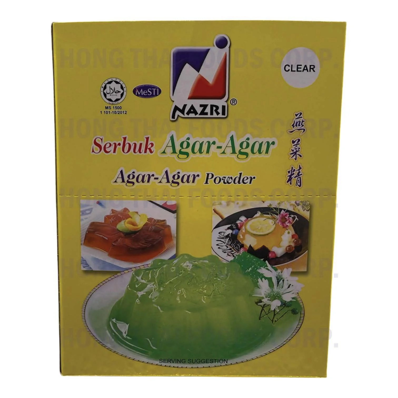 Nazri Agar Agar Powder - Clear