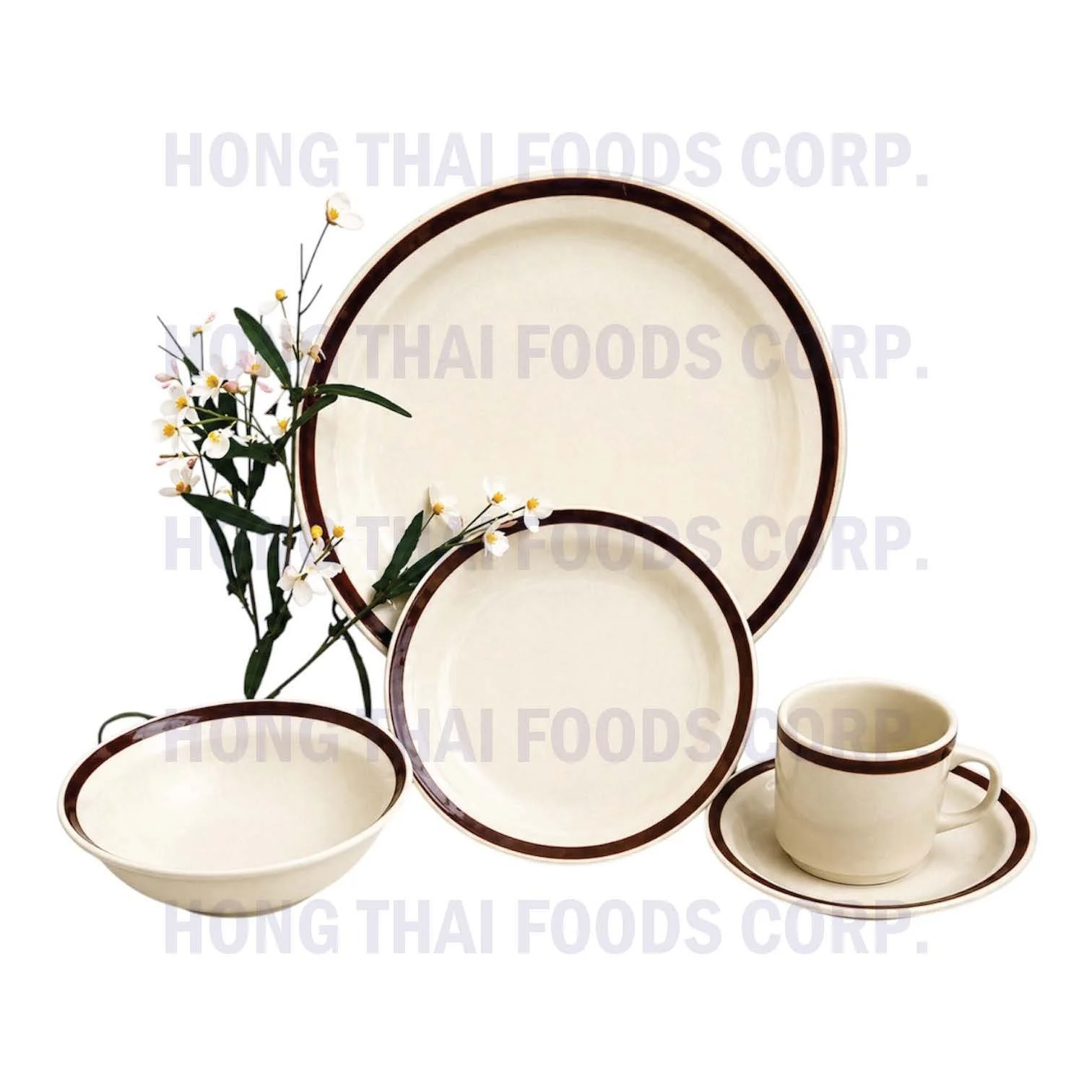 Cup & Plate Set (5 pcs)