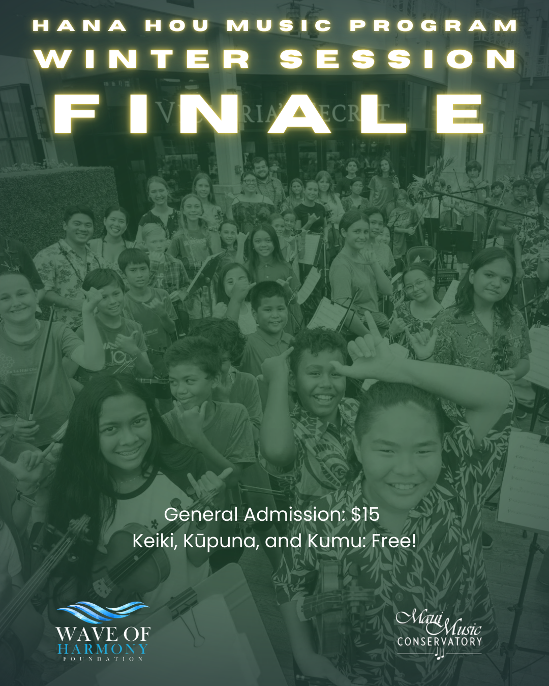 Hana Hou Music Program - Winter Session Finale