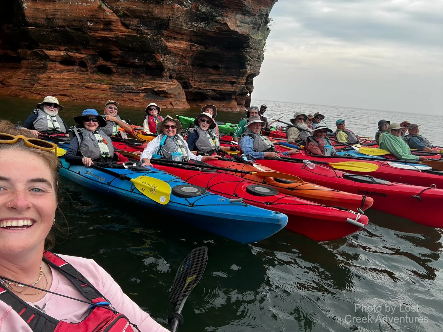 Group Selfie -- Photo by Lost Creek Adventures