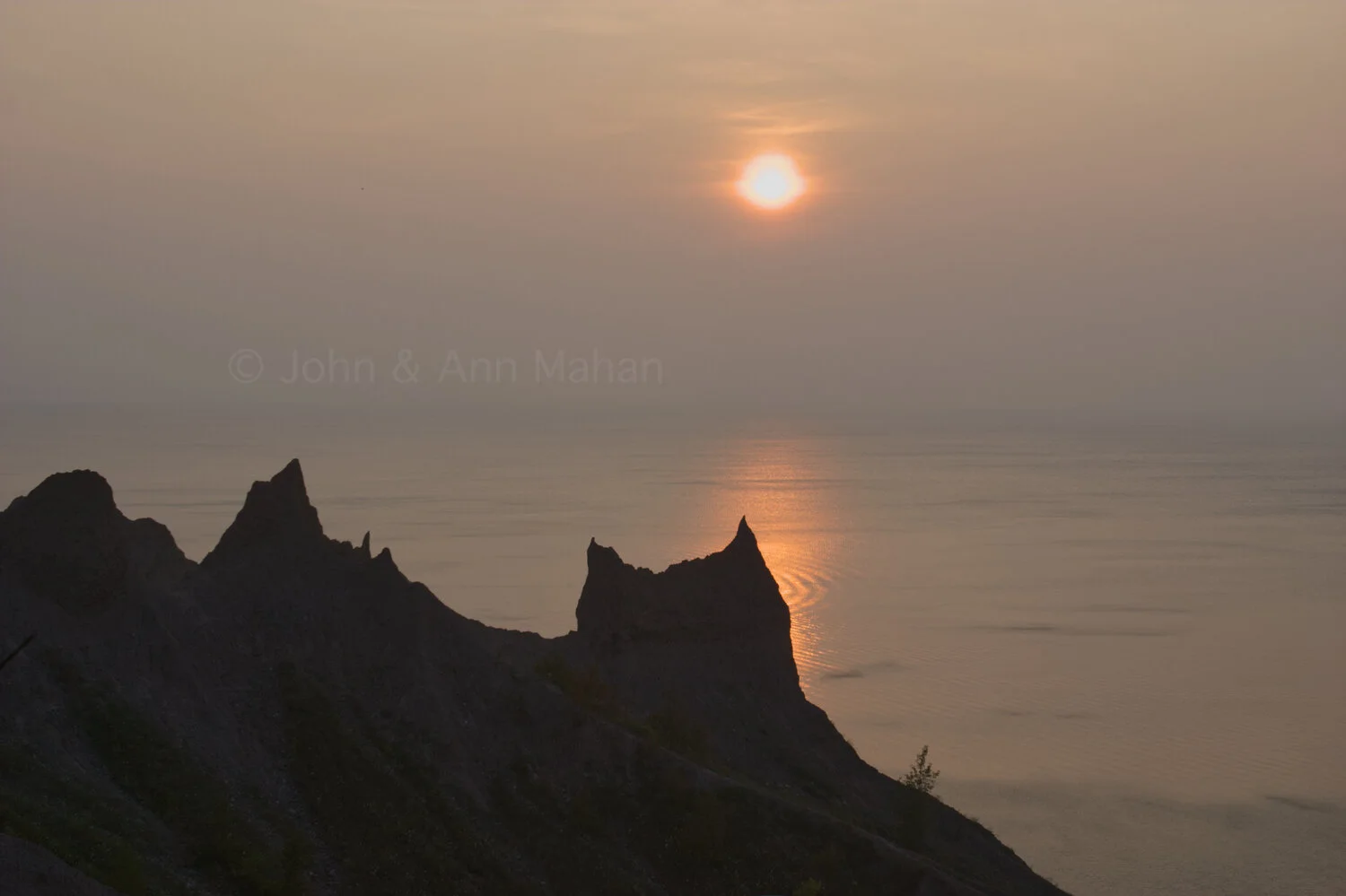 ID_5086B1_04  Chimney Bluffs at Sunset