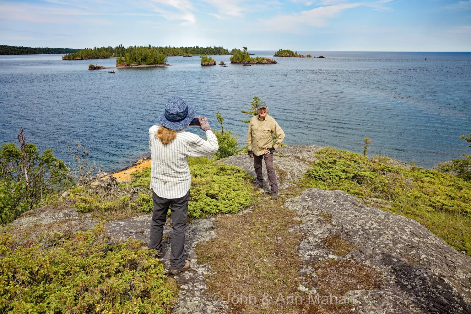 Middle Islands Passage Overlook at Rock Harbor Lighthouse