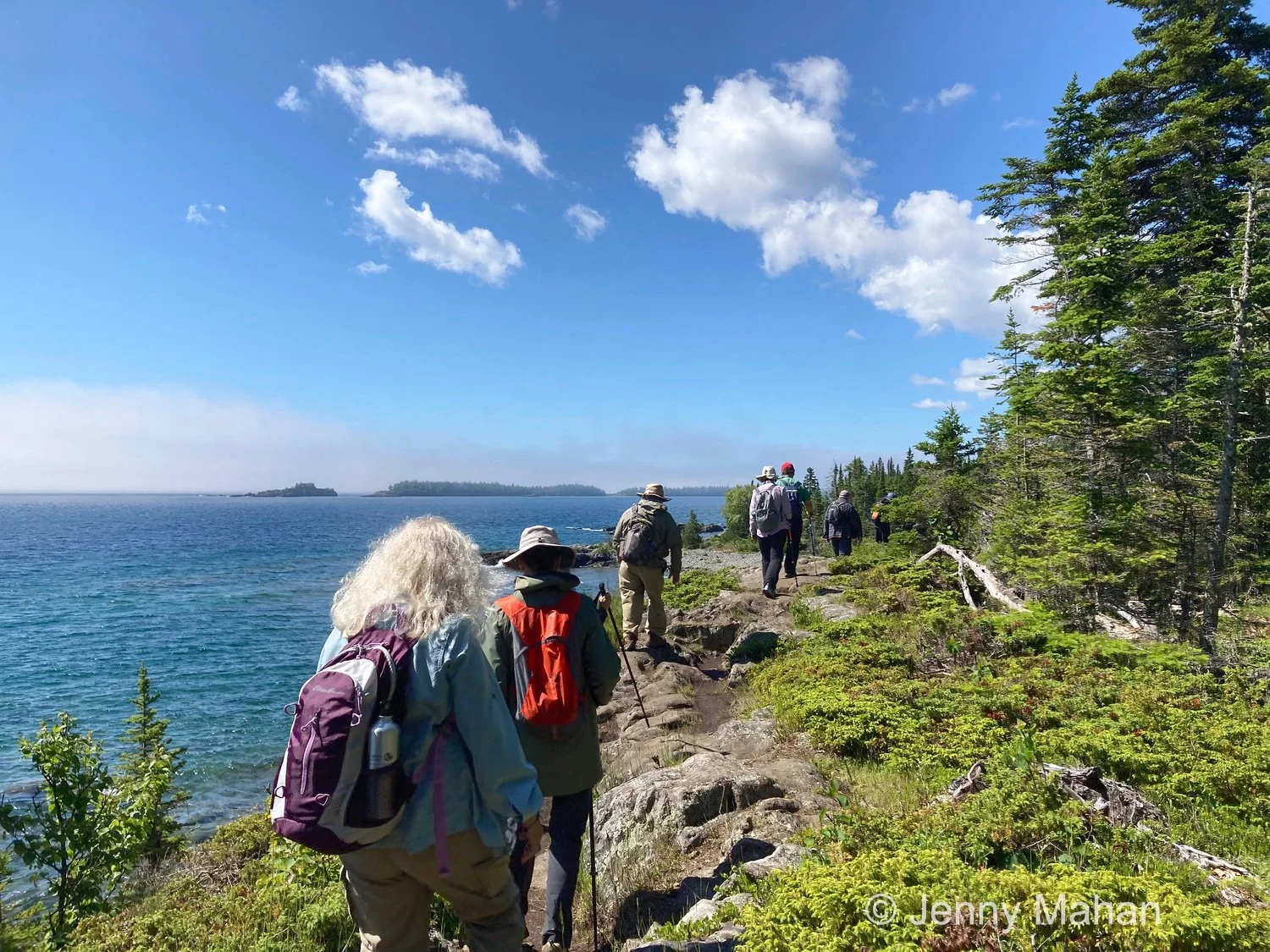 Leaving Scoville Point