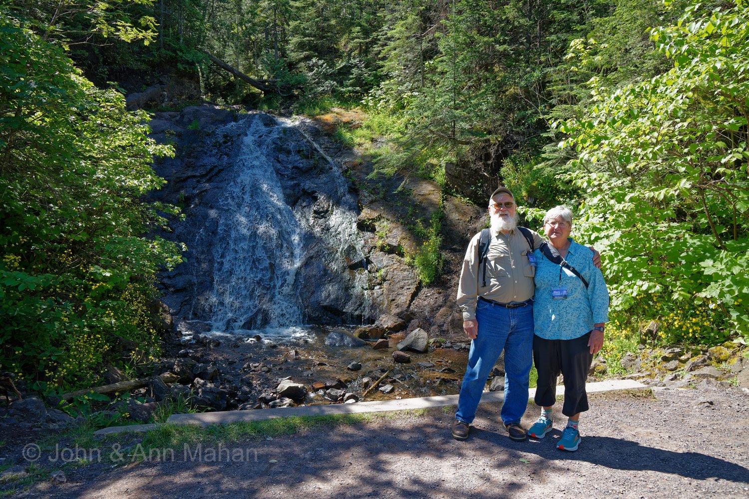 Keweenaw Peninsula Coach Tour -- Jacobs Falls